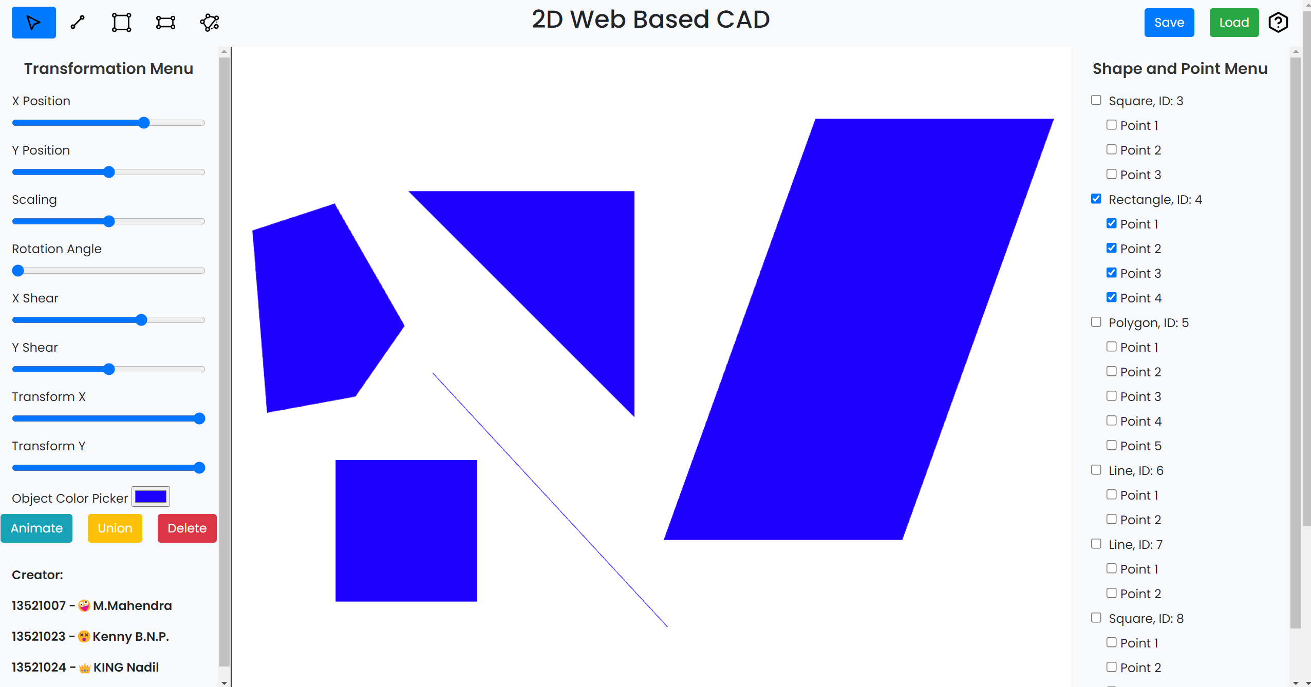 WebGL 2D Engine